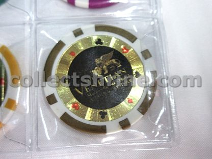 The Venetian Macao Souvenir Chips Set of 10 (The chips have no cash value, for collector only)