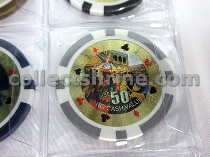 The Venetian Macao Souvenir Chips Set of 10 (The chips have no cash value, for collector only)