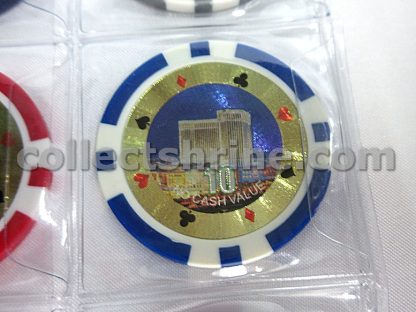 The Venetian Macao Souvenir Chips Set of 10 (The chips have no cash value, for collector only)