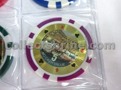 The Venetian Macao Souvenir Chips Set of 10 (The chips have no cash value, for collector only)