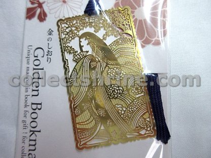 TOYO Golden Bookmark (Japanese Lady in Traditional Dress Graphic)